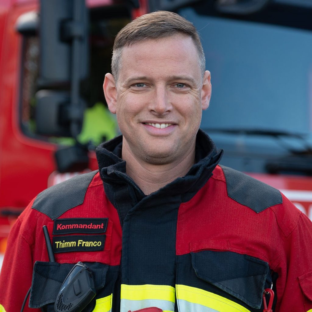 Franco Thimm / Foto: Thomas Roder, Leiter Multimedia & Qualitätsmanagement, Abteilung Feuerwehr, Zivilschutz und Quartieramt der Stadt Bern